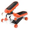 HUHJYUGE Mini Home Stepper, Steppers for Exercise, Portable Stair Stepper, Compact Fitness Equipment, with Resistance Bands & Calories Count, 330lbs Weight Capacity (Orange) view 1