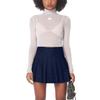 Navy Pleated Skirts Cheer Uniform Dress for Girls Navy School Uniform Mini Girls' Skirts & Skorts Golf Outfits 12 view 3
