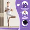 Kangaroo Hoppers 8FT Kids Balance Beam, Gymnastics Beam for Kids, Folding Extra Firm Foam Floor Beam-Beginners and Professionals Home Training Equipment with Anti-Slip Basebag, Purple view 2
