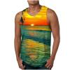 NaRHbrg Palm Tree Tanks Tops for Mens Cool Printed Graphic Sleeveless Tank Top Muscle Shirt for Workout Gym Jogging view 1