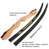 Takedown Wooden Recurve Bow 66 68 70 Inch for Adults Younth Hunting Target 14Lbs-40Lbs Traditional Longbow Right Hand Bow (30 LBS, 68 INCH) view 4