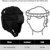 Rugby Headguards, Soft Football Helmet 7v7 Rugby Helmet Soft Padded Headgear Rugby Scrump Cap Soft Padded Headguard Adjustable Breathable EVA Foam Autism Special Needs Head Protection for Adults Kids view 4