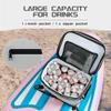 UPWELL Paddleboard Accessories SUP Cooler Deck Bag, PVC Paddle Board Surf Cooler Bag for Paddle Board, Kayak, Grey Soft Small Camping Bag for Travel Beach Waterproof view 4