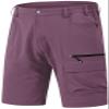 Rdruko Men's Hiking Shorts 9" Quick Dry Lightweight Water Resistant Work Outdoor Shorts with 5 Pockets,Eggplant, US 36 view 1