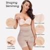Beauty_yoyo Women Tummy Control Body Shaper Shorts Hi-Waist Trainer Thigh Slimmer Panties Beige view 2