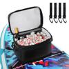 UPWELL Paddleboard Accessories SUP Cooler Deck Bag, PVC Paddle Board Surf Bag for Paddle Board, Kayak, Black Soft Small Camping Cooler for Travel Beach Waterproof view 2