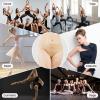 Sanstrong 3 Packs Ballet Underwear High Cut Gymnastics Seamless Dance Underpants Nude Briefs for Womens and Girls view 4