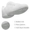 BAXINIER Girls White Cheerleading Shoes Breathable Youth Cheer Competition Sneakers Athletic Training Dance Tennis Walking Shoes - White 11 Little Kid view 4