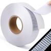 Amylove 230 Ft Driveway Basketball Tape Outdoor Court Tape Adhesive Court Marking Tape Court Lines for Tennis Badminton Parking Floor Pavement Driveway Indoor, 2 in Wide (White, PVC) view 1