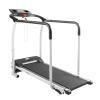 2 in 1 Folding Treadmill, 2.0HP Electric Treadmill Running Pad with Armrest Bracket, LCD Display, 0.3-3.7mph Adjustable Speed for Apartment Home/Office Jogging Compact Folding, Load Capacity 220lbs view 1