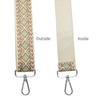 Hibate Universal Replacement Shoulder Strap for Women's Handbags - Wide 3.8cm Crossbody Bag Straps - Diamond_Green view 2