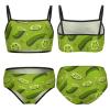 Pickles and Dill Girl's Two Piece Swimsuit Beach Sport Swimwear Bikini Set Bathing Suit 6-7Y110cm view 3
