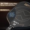 A11N Zenith C8 Pickleball Paddle 16mm | T700 Carbon Fiber with Foam Injected Walls | Enlarged Sweet Spot | Wide Body Shape | Gold view 3