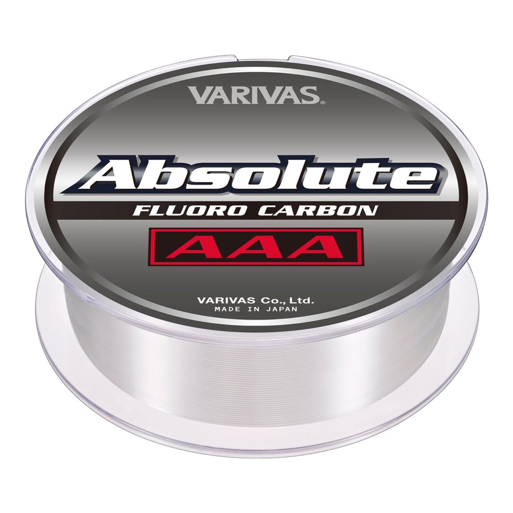 Varivas Absolute AAA Fluorocarbon Line, 26.4 ft (80 m), Natural 5LB