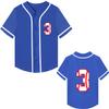 3 Years Old Birthday Baseball Shirt Boy 3rd Birthday Gift Shirts for Boys Tops Clothes (Blue-3rd 4 Years) view 1