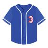 3 Years Old Birthday Baseball Shirt Boy 3rd Birthday Gift Shirts for Boys Tops Clothes (Blue-3rd 4 Years) view 2