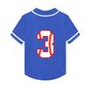 3 Years Old Birthday Baseball Shirt Boy 3rd Birthday Gift Shirts for Boys Tops Clothes (Blue-3rd 4 Years) view 3