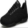 BAXINIER Girls Black Cheerleading Shoes Breathable Youth Cheer Competition Sneakers Athletic Training Dance Tennis Walking Shoes - Black 1 Little Kid view 1