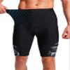 Men's Bike Shorts 3D Padded Cycling Road Biking Underwear Mountain Riding Biker Bicycle UPF 50+ Cycle Shorts Zipper Pockets(Black/Dark Gray Triangle,XL) view 3