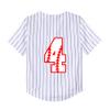 Yuji Itadori Boys 4th Birthday T Shirts Baseball Jersey Fourth Years Old Shirt Toddler Kids Birthday Gift Clothes (Striped-4th 2 Years) view 3