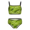 Pickles and Dill Girl's Two Piece Swimsuit Beach Sport Swimwear Bikini Set Bathing Suit 7-9Y120cm view 1