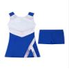 YEAHDOR Kids Girls Tennis Golf Dress Set with Shorts Racerback Tank Tops and Tennis Skirt Skorts 2 Pieces Tracksuit Set Sequins Blue 6 view 3