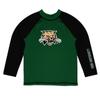 Vive La Fete Ohio University Rash Guards for Kids, Infants and Toddlers with College Logo - Polyester, Moisture Wicking Soft Fabric view 1