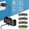 Bike Tail Light with Upgraded Remote Control, Bike Brake Light Turn Signals, USB Rechargeable Remote Bicycle Rear Light - 6 Light Modes, IP54 Waterproof. Auto On/Off, Anti-Theft, Horn (5Set) view 3