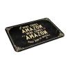 Abipuir Spring Door Mats for Outside Entry Here Comes Amazon Right Down My Driveway Rug Man Cave Accessories Funny Bathroom Decor (Size : 40X60CM) view 2