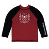 Vive La Fete Missouri State University Rash Guards for Kids, Infants and Toddlers with College Logo - Polyester, Moisture Wicking Soft Fabric view 1