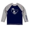 Vive La Fete Xavier University Rash Guards for Kids, Infants and Toddlers with College Logo - Polyester, Moisture Wicking Soft Fabric view 1