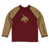 Vive La Fete Texas State University Rash Guards for Kids, Infants and Toddlers with College Logo - Polyester, Moisture Wicking Soft Fabric view 1