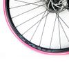 2 Pack TPU Bike Inner Tube Mountain Bicycle Tire 26/27.5'' Compatible with 26/27.5 x 1.9/2.0/2.1/2.2/2.3/2.4/2.5 Valve Length French 45mm for MTB Ultralight (Include 8 PCS Bike Inner Tire Patch) view 2