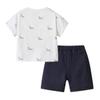 Auro Mesa Boys and Toddler 2-Piece Short Set Short-Sleeve Dog Tee Shirts Top Casual Summer Little Boys Clothing Sets view 2