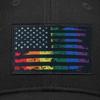 American Flag Hat Pride Hat LGBT Baseball Cap USA Trucker Hats Black Snapback Rainbow Hats Adjustable Gifts for Men Women view 2
