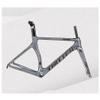 HIMALO Carbon Fiber Road Bike Frameset 46/48/50/52/54cm Wind Breaking Racing Frame Internal Routing C Brake Frame Set QR 100mm/130mm (Color : Dark Gray, Size : 52cm) view 1