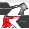 HIMALO Carbon Fiber Road Bike Frameset 46/48/50/52/54cm Wind Breaking Racing Frame Internal Routing C Brake Frame Set QR 100mm/130mm (Color : Yellow, Size : 46cm) view 2