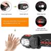 GIENEX Headlamp Rechargeable, 1100 Lumen Super Bright Motion Sensor Head Lamp Flashlight, Waterproof LED Headlight with White Red Light, 4 Modes Head Lights for Camping Cycling Running Fishing view 3