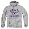 Niagara University Official Purple Eagles Logo Unisex Adult Pull-Over Hoodie,Niagara Purple Eagles, Large view 1