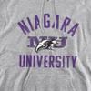 Niagara University Official Purple Eagles Logo Unisex Adult Pull-Over Hoodie,Niagara Purple Eagles, Large view 2