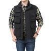 Men's Fishing Vest Outdoor Camping Hunting Waistcoat Photography Hiking Vest Multi-Pocket Gilet view 1