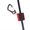 4 Pack Wearable Fishing Rod Holder, Portable Fishing Rod Clip with Keychain Fly Fishing Tackle Accessories Rod Assistant Tools view 3