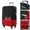 dicilly Luggage Covers for Suitcase Washable Red Bow Suitcase Cover Baggage Covers Fit 22-24 Inch Luggage view 4