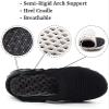 Air Cushion Orthopedic Slip on Shoes - 2023 New Air Cushion Slip-on Walking Shoes Orthopedic Diabetic Walking Shoes for Women Wide Width, Orthopedic Stretch Sandals Slippers for Women Arch Support view 3