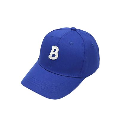 Baby Boy Hat Soft Cotton Dinosaur Sunhat Eaves Letter Baseball Cap Sun Hat Beret Toddler Ball Cap (Blue, One Size)