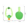 Hanging Table Tennis Parent Child Interaction Toy Hanging Pingpong Ball Training Hanging Pingpong Self Training Set for Kids Training Device, 9 Balls Green view 4