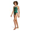Speedo Women's Swimsuit One Piece PowerFlex Cross Back Printed Adult Team Colors view 2