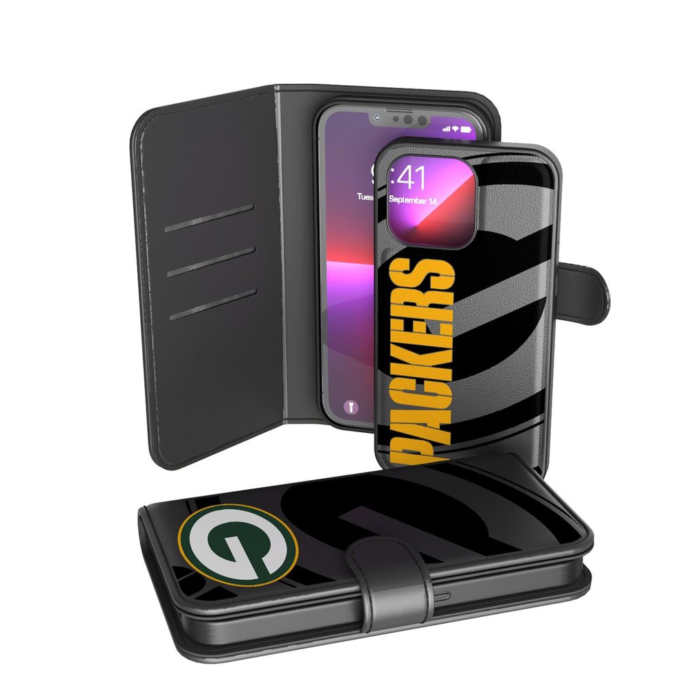 Keyscaper Green Bay Packers iPhone Wallet Case