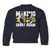 superhotapparel Doncic Irving Great Basketball Stars Dallas Fans Youth Crewneck Sweatshirt (Navy, Youth Large) view 1