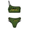Adugen Origei Jamaica Flag Women's Bikini Swimwear Triangle Bathing Swimsuit Beach Party XL view 4